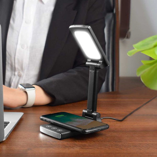 Foldable Led Wireless Desk Set